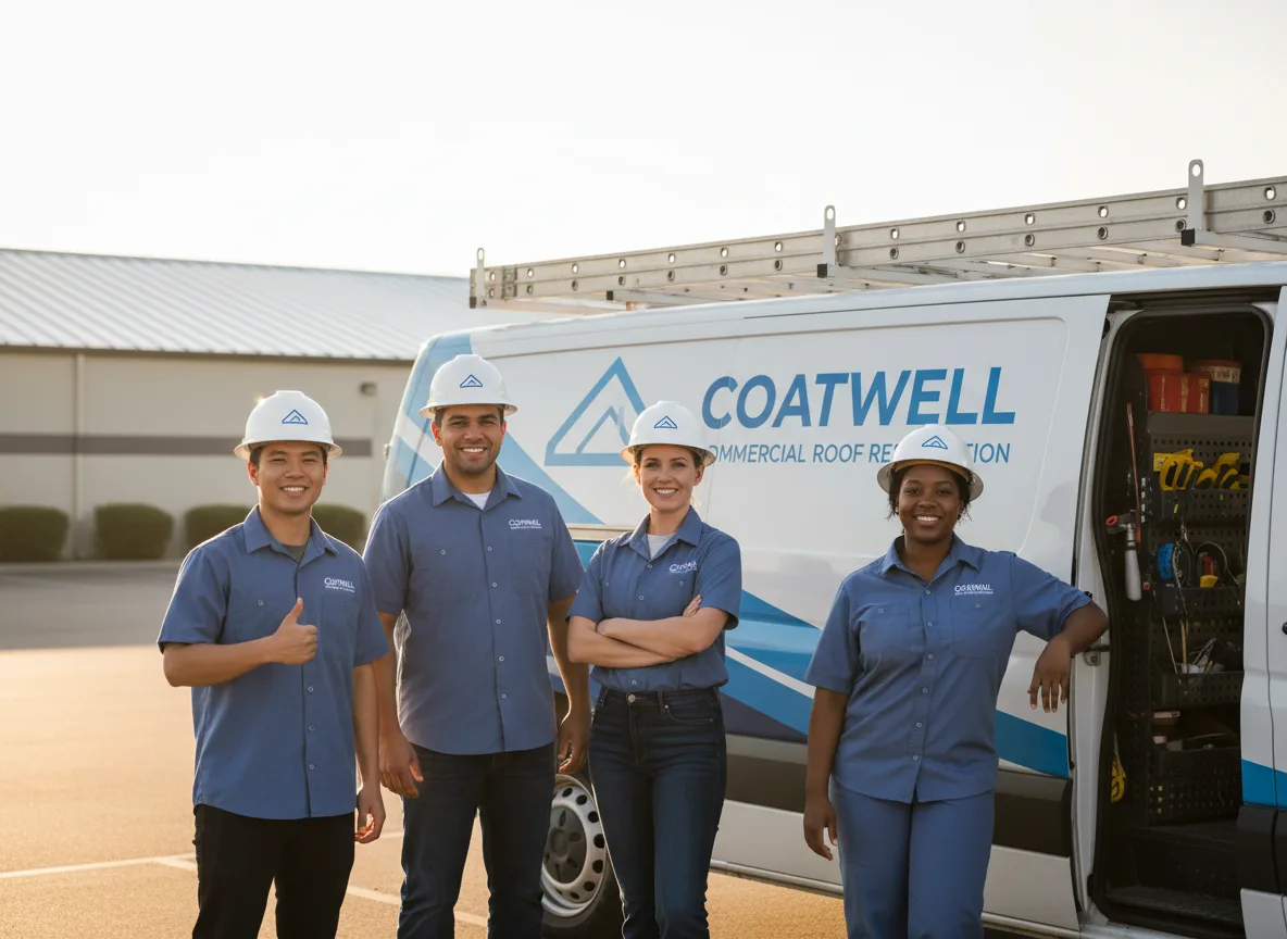 Commercial roof coating company in Hewett, WV